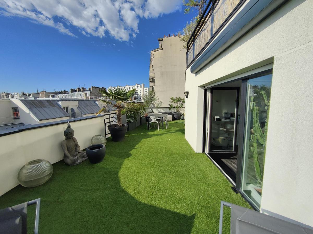 Apartamento D'exception 20eme, Terrasse De 45m2, Vue Sur La Tour Eiffel París