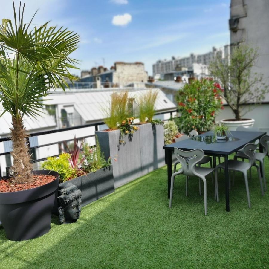 D'exception 20eme, Terrasse De 45m2, Vue Sur La Tour Eiffel Appartement Parijs