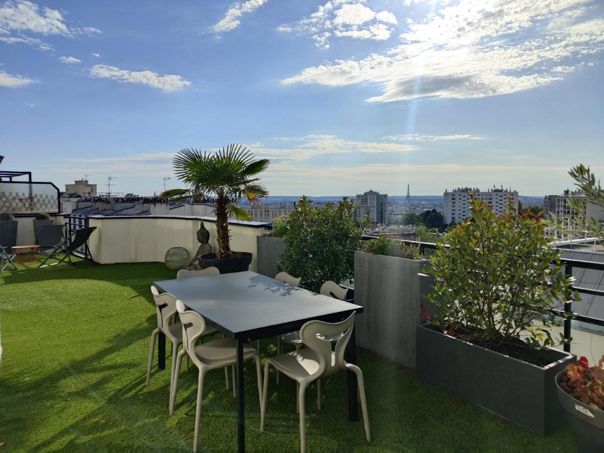 D'exception 20eme, Terrasse De 45m2, Vue Sur La Tour Eiffel París